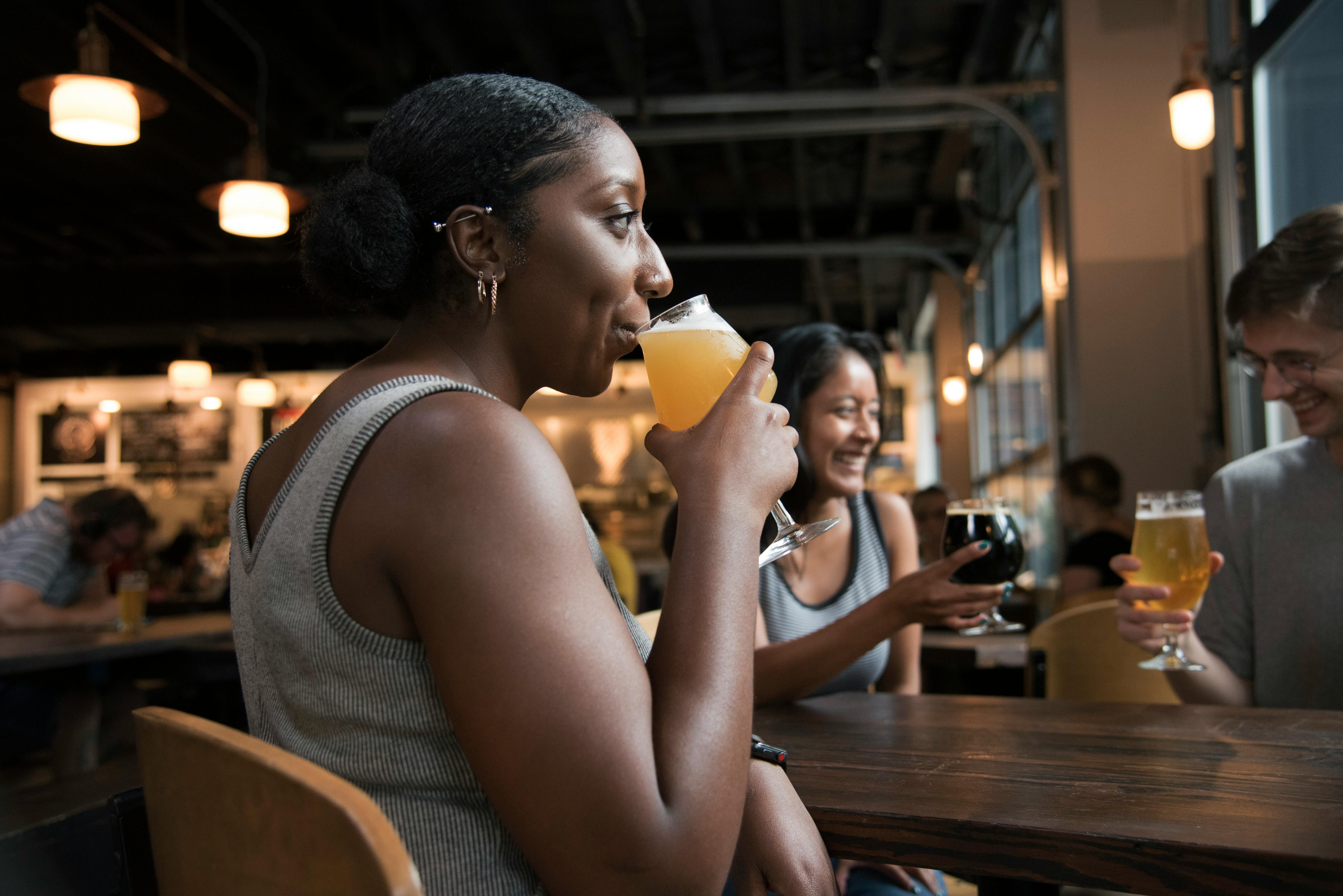 beer-executives-sipping-on-beer